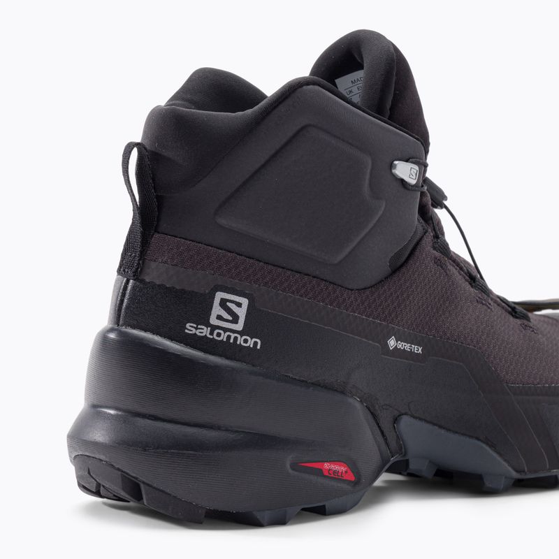 Cizme de trekking pentru bărbați Salomon Cross Hike Mid Gore-Tex negru L41118500 8