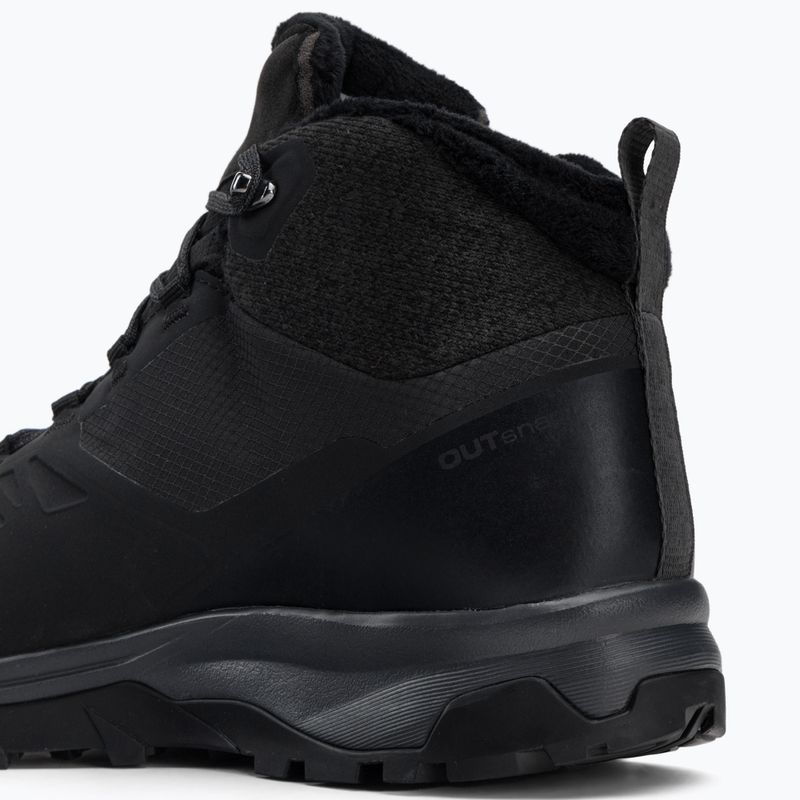 Cizme de trekking pentru femei Salomon Outsnap CSWP negru L41110100 10