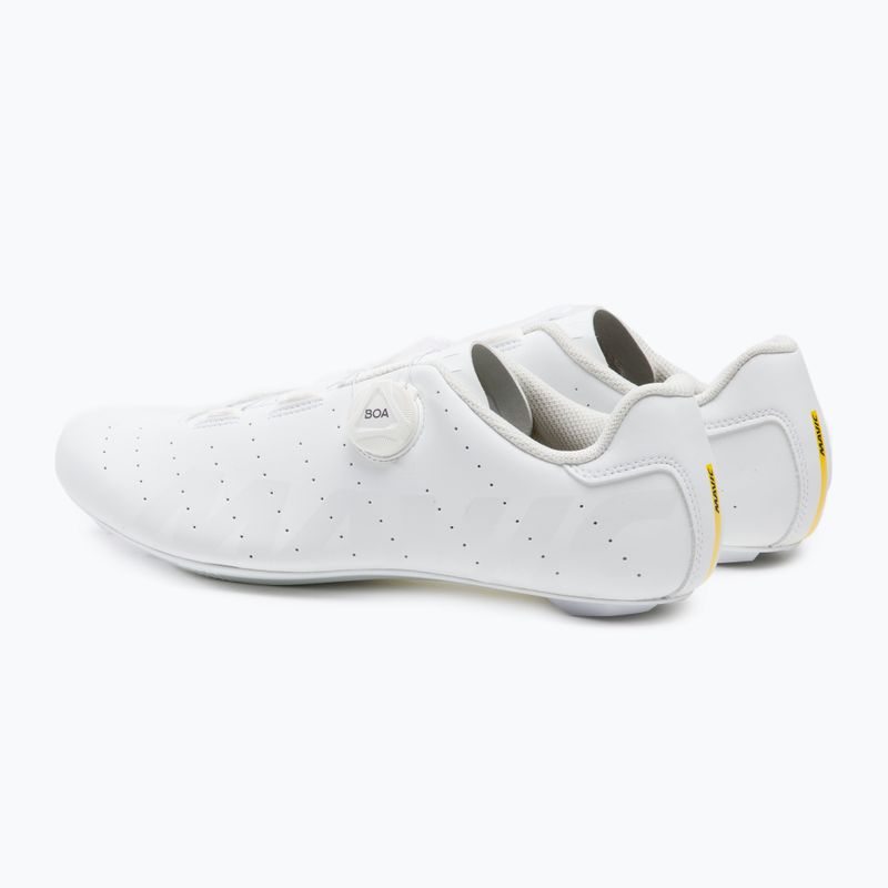 Pantofi de ciclism pentru bărbați Mavic Tretry Cosmic Boa alb L41359200 4