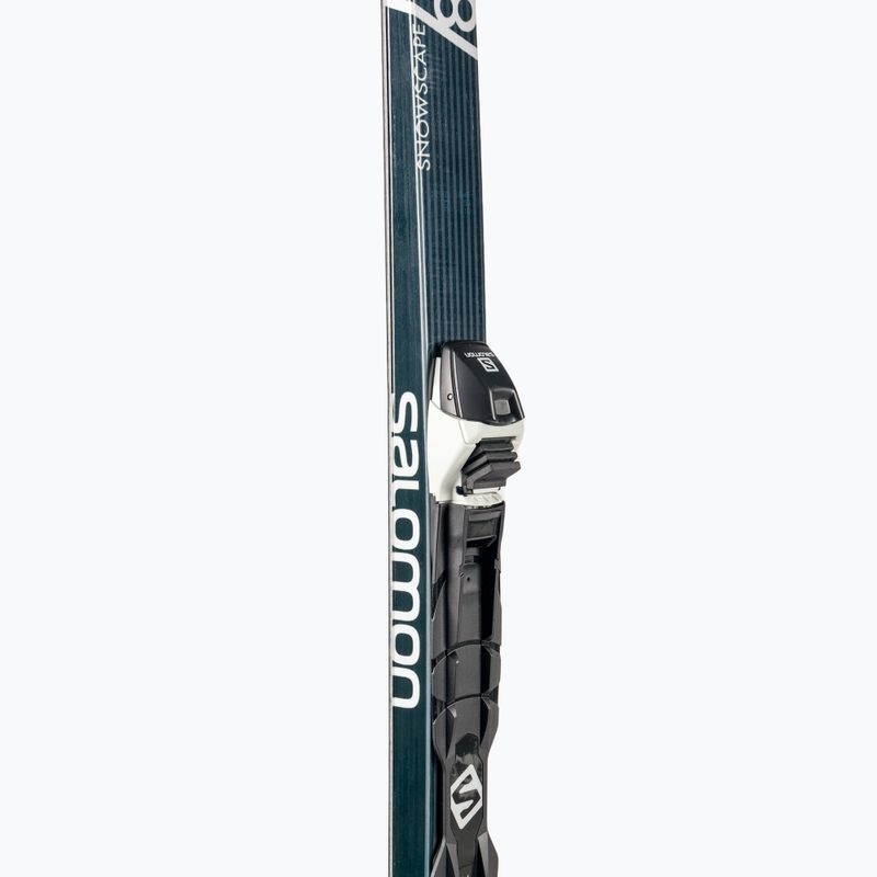 Salomon Snowscape 8 Skin + Prolink Auto schi fond negru/roșu L413753PM 6