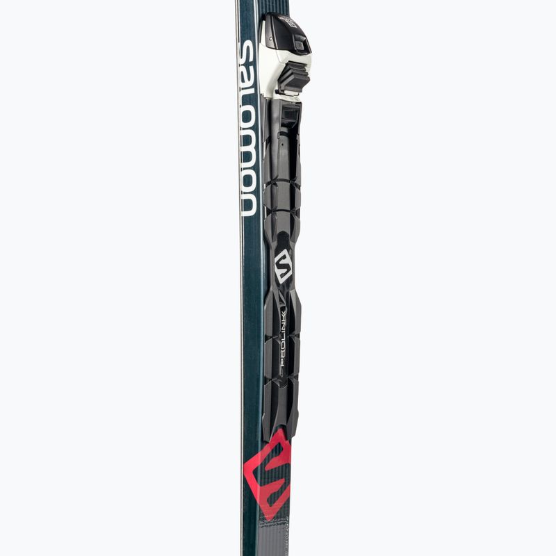 Salomon Snowscape 8 Skin + Prolink Auto schi fond negru/roșu L413753PM 7