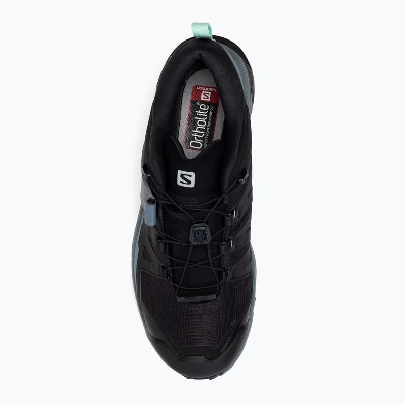 Cizme de trekking pentru femei Salomon X Ultra 4 GTX gri-negru L41289600 6