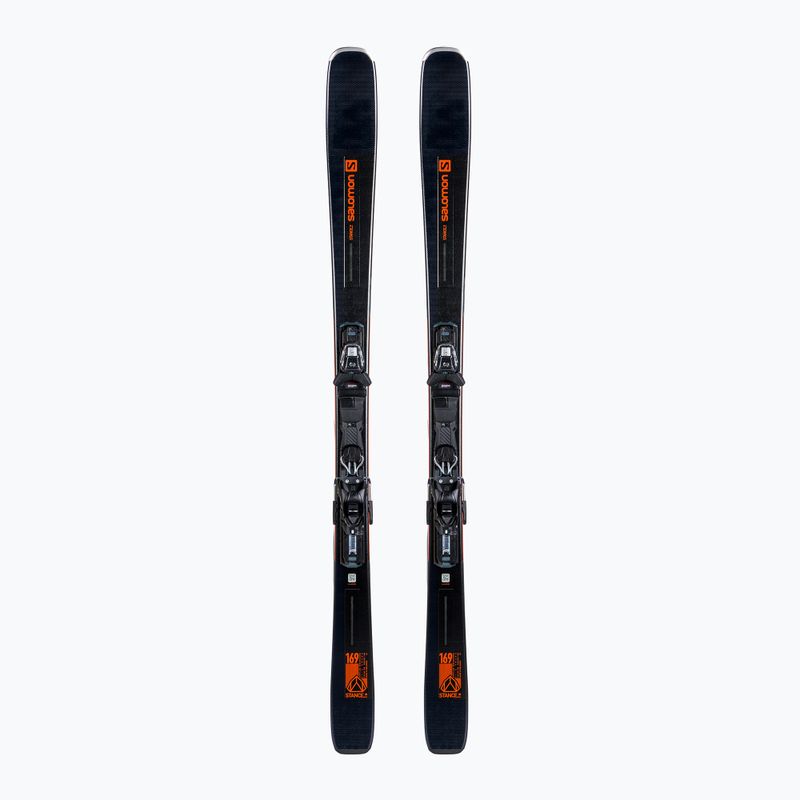Schiuri de coborâre pentru bărbați Salomon Stance 80 + M 11 GW L41493700/L4146900010