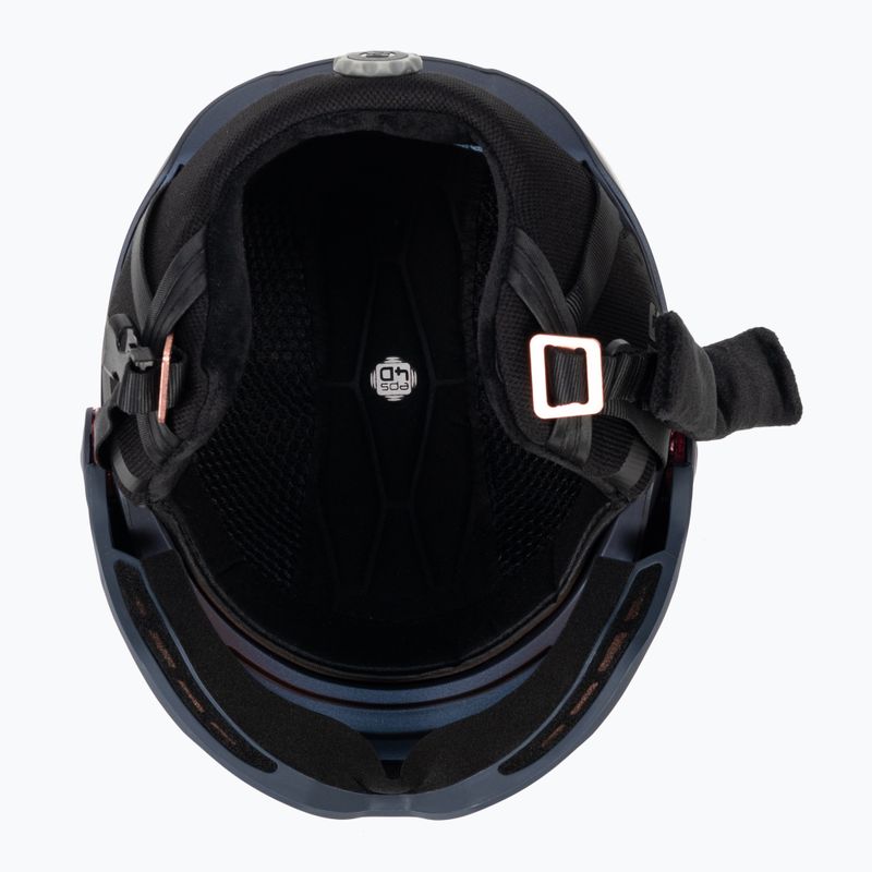 Cască de schi pentru femei Salomon Icon LT Visor Photo Sigma S1-S3 albastru marin L41529800 5