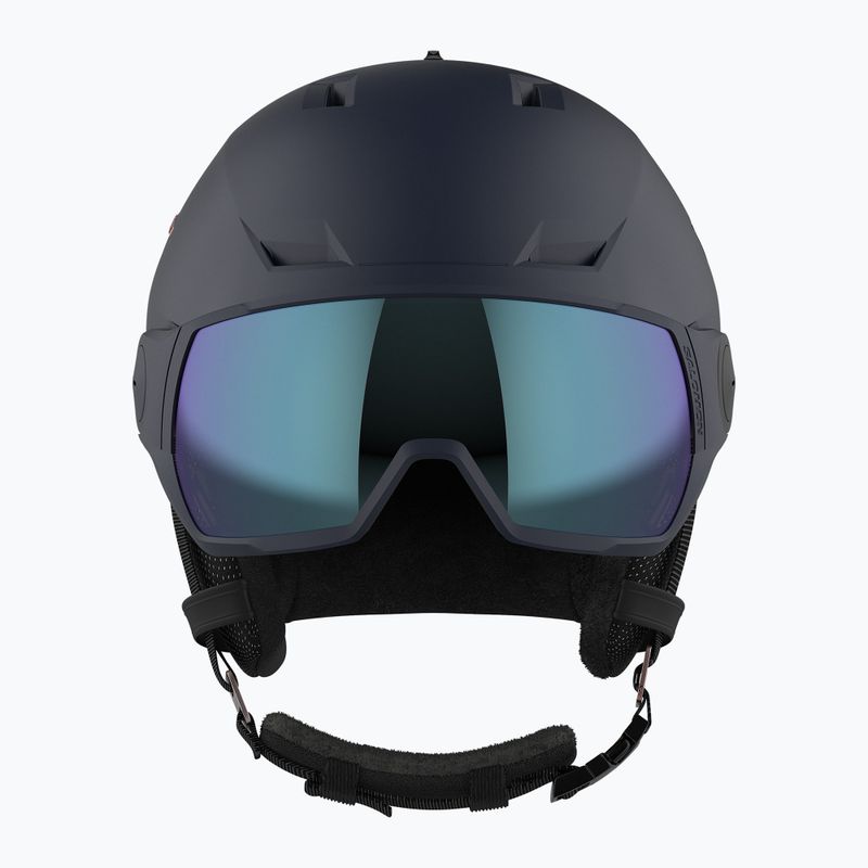 Cască de schi pentru femei Salomon Icon LT Visor Photo Sigma S1-S3 albastru marin L41529800 12