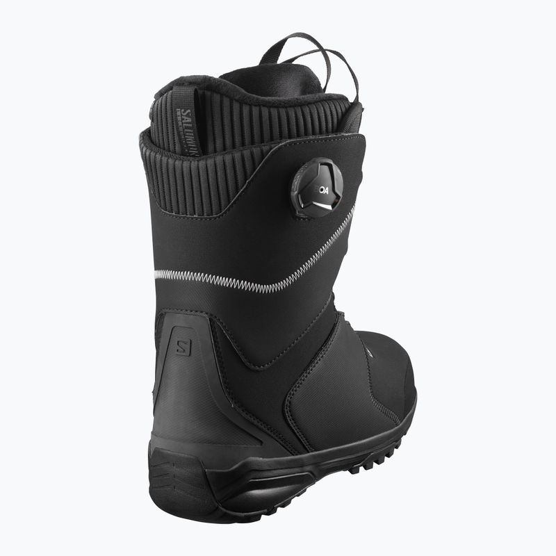 Cizme de snowboard pentru femei Salomon Kiana Dual Boa negru L41429100 12