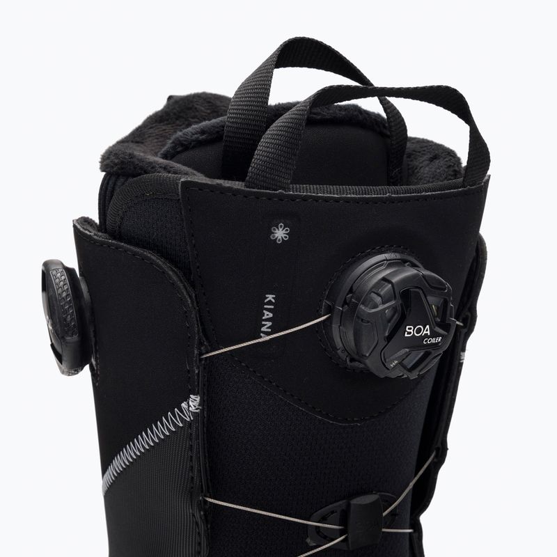 Cizme de snowboard pentru femei Salomon Kiana Dual Boa negru L41429100 6