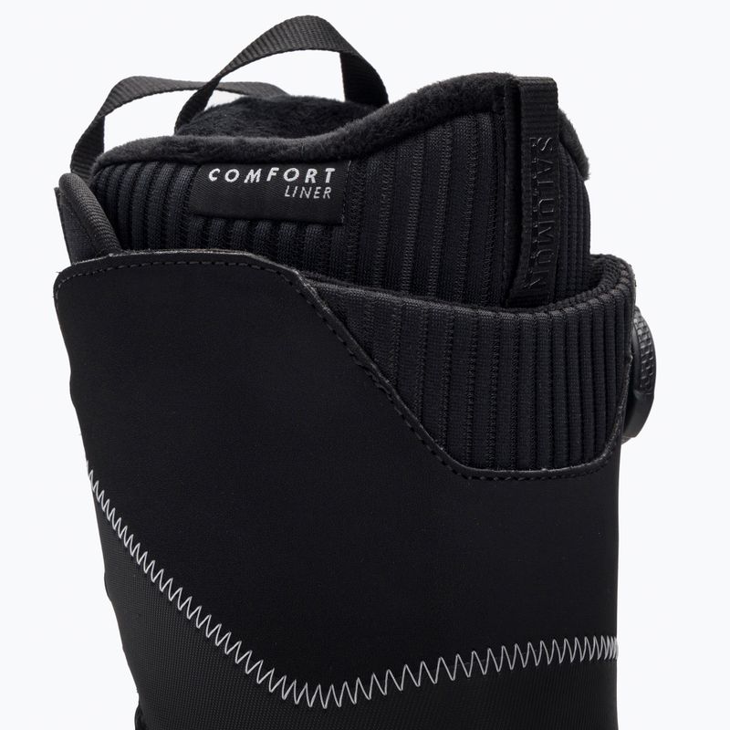 Cizme de snowboard pentru femei Salomon Kiana Dual Boa negru L41429100 9
