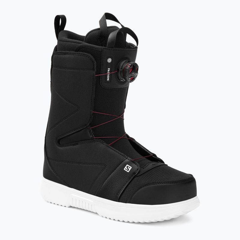 Cizme de snowboard pentru bărbați Salomon Faction Boa negru L41342400