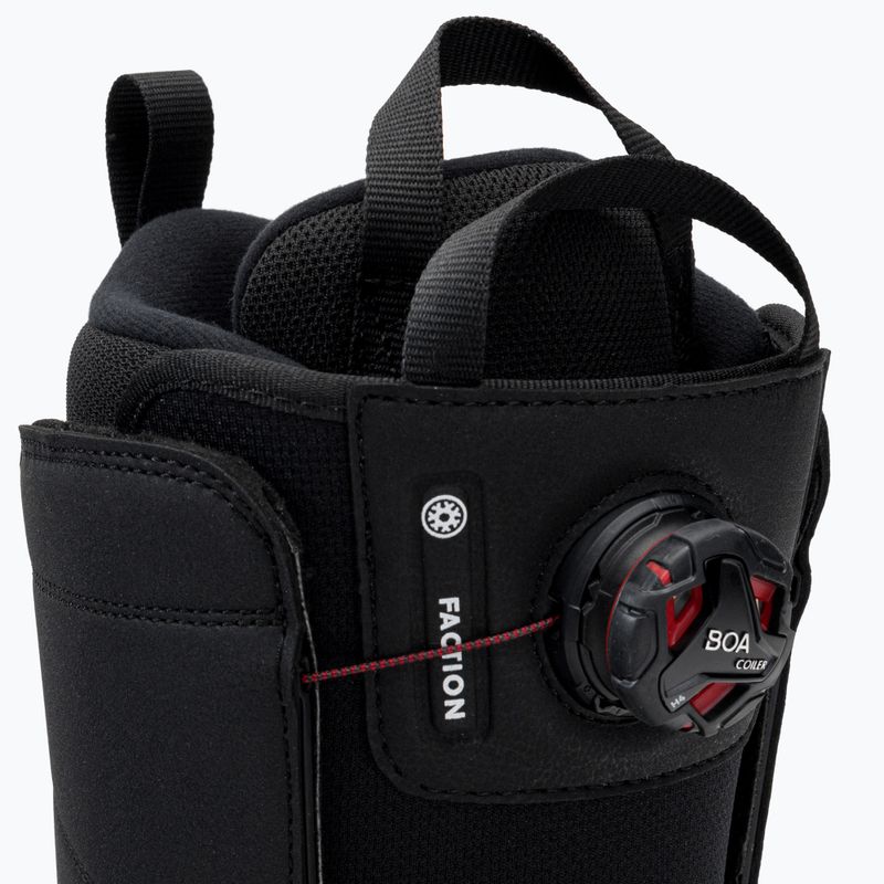 Cizme de snowboard pentru bărbați Salomon Faction Boa negru L41342400 6