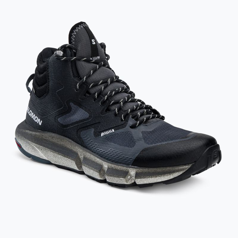 Încălțăminte de trekking pentru bărbați Salomon Predict Hike Mid GTX neagră L41460900