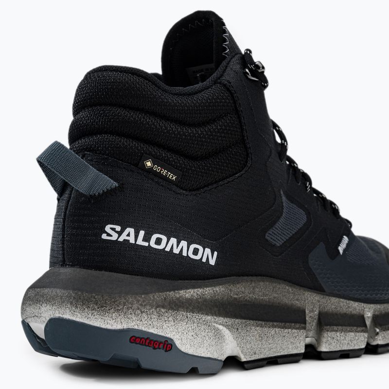 Încălțăminte de trekking pentru bărbați Salomon Predict Hike Mid GTX neagră L41460900 8