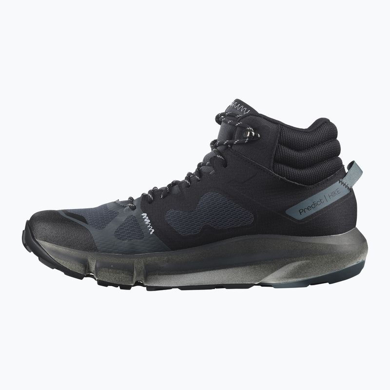 Încălțăminte de trekking pentru bărbați Salomon Predict Hike Mid GTX neagră L41460900 11