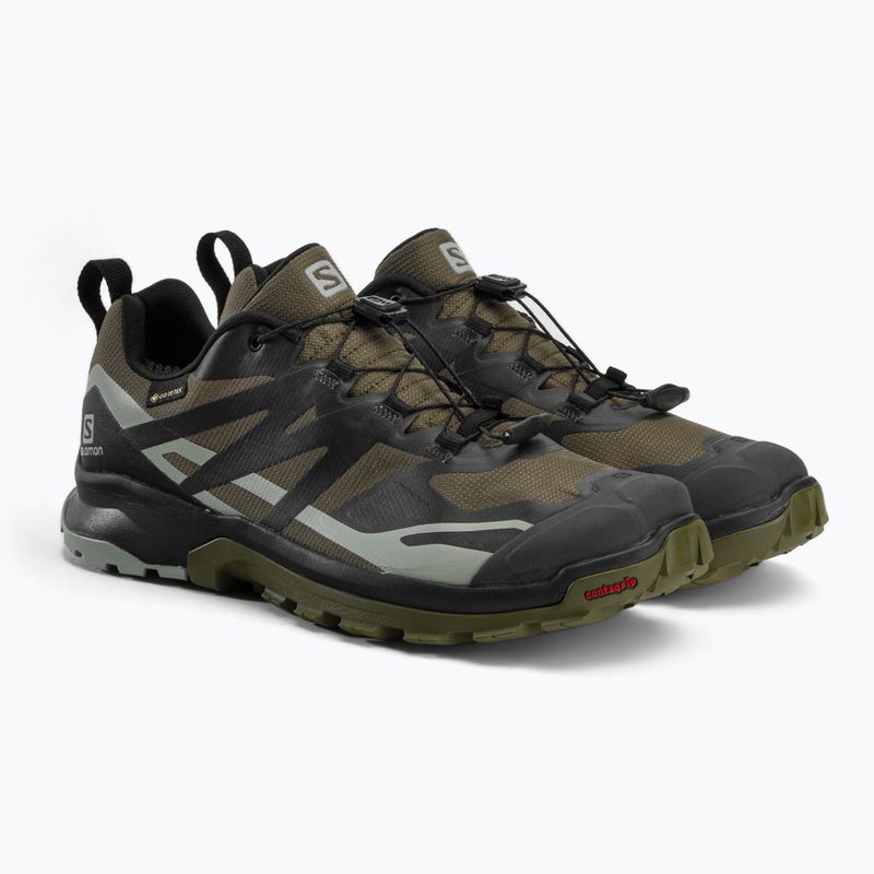 Salomon XA Rogg 2 GTX pantofi de alergare pentru bărbați negru L41439400 5