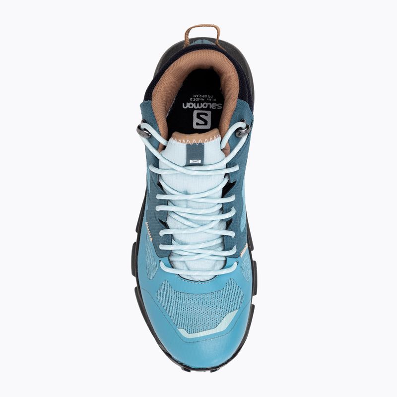 Încălțăminte de trekking pentru femei Salomon Predict Hike Mid GTX albastră L41460700 6