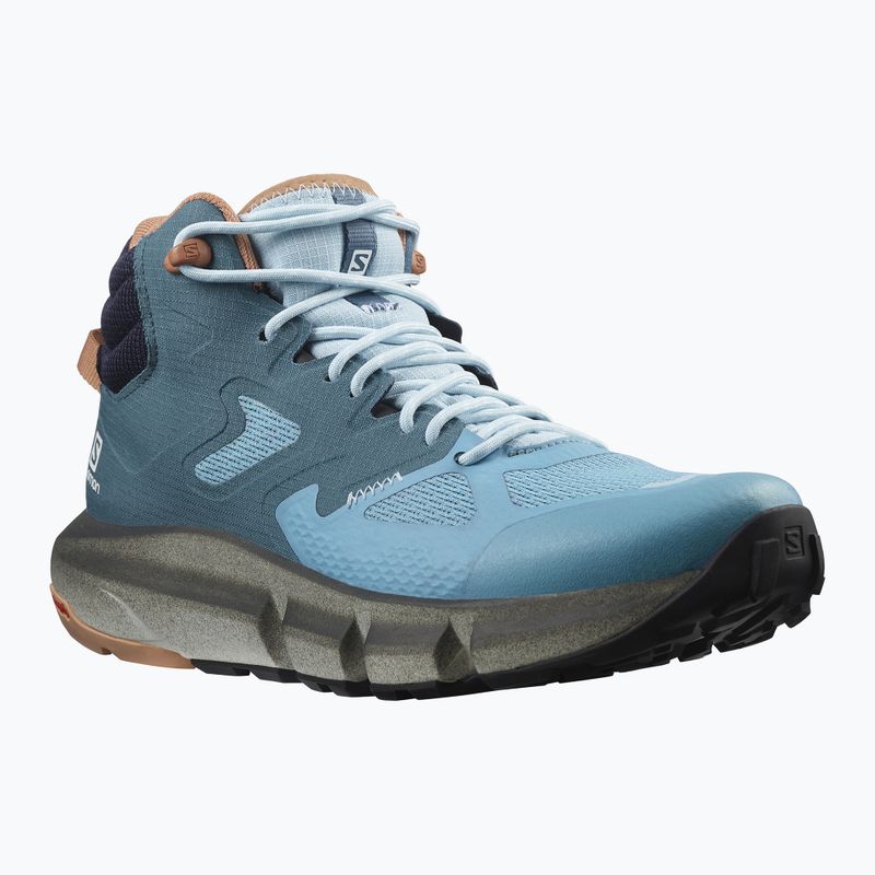 Încălțăminte de trekking pentru femei Salomon Predict Hike Mid GTX albastră L41460700 10