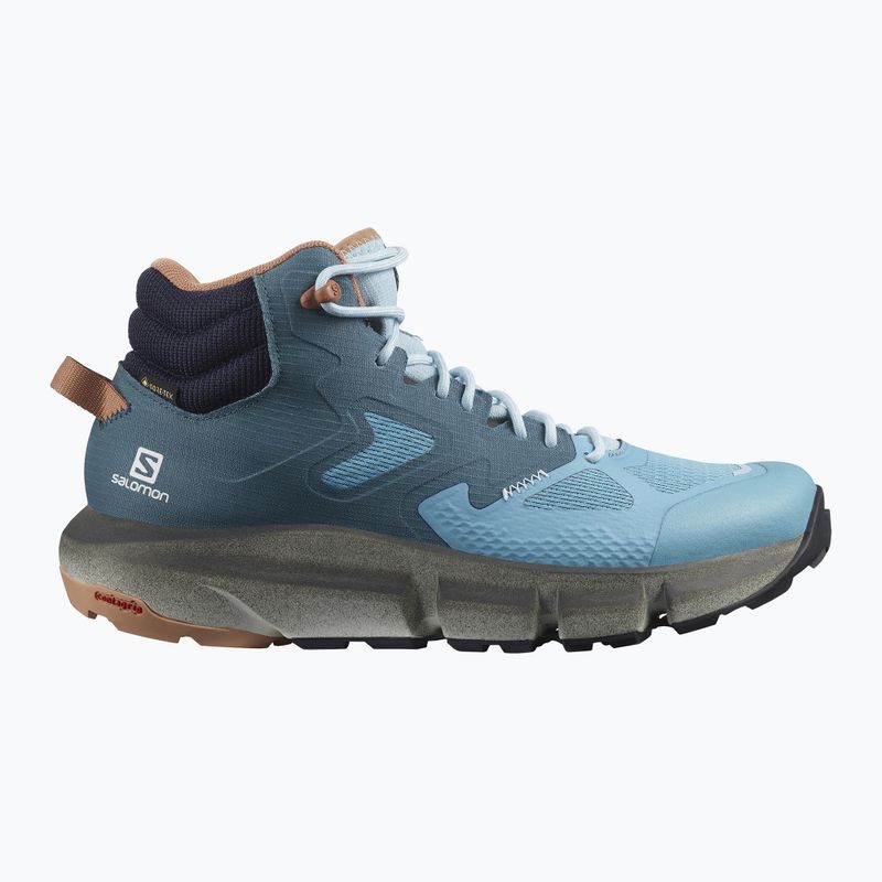 Încălțăminte de trekking pentru femei Salomon Predict Hike Mid GTX albastră L41460700 11
