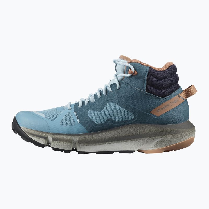 Încălțăminte de trekking pentru femei Salomon Predict Hike Mid GTX albastră L41460700 12