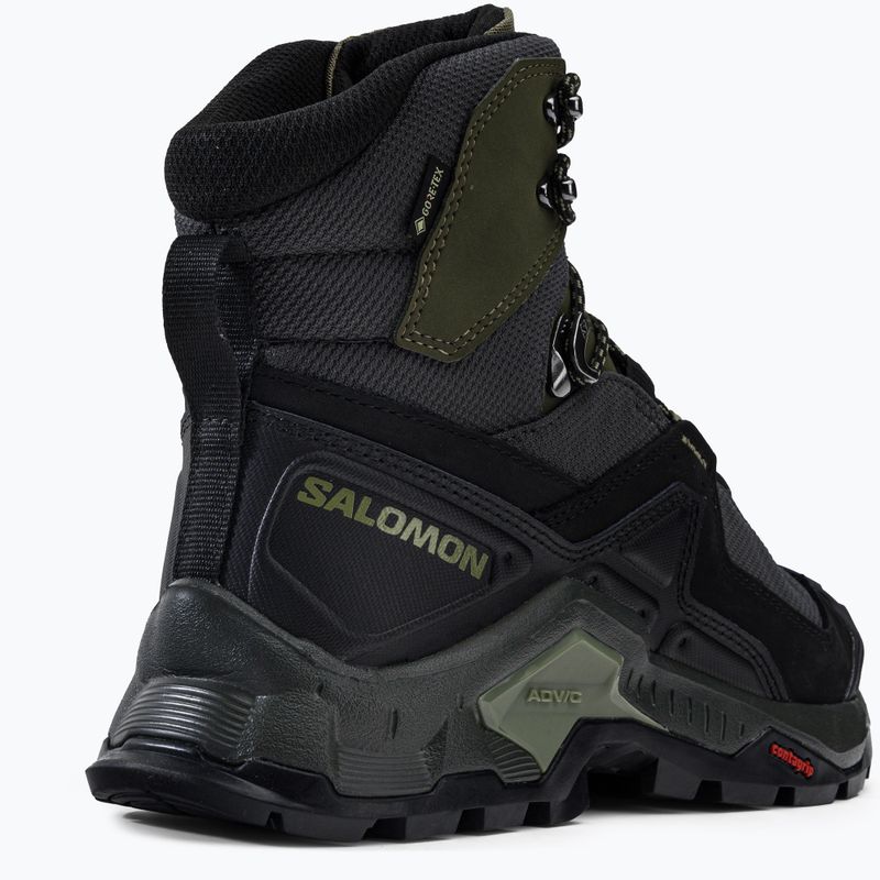 Încălțăminte de trekking pentru bărbați Salomon Quest Element GTX verde L41457100 8