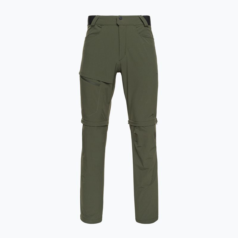 Pantaloni de trekking pentru bărbați Salomon Wayfarer Zip Off verde LC1741100 3