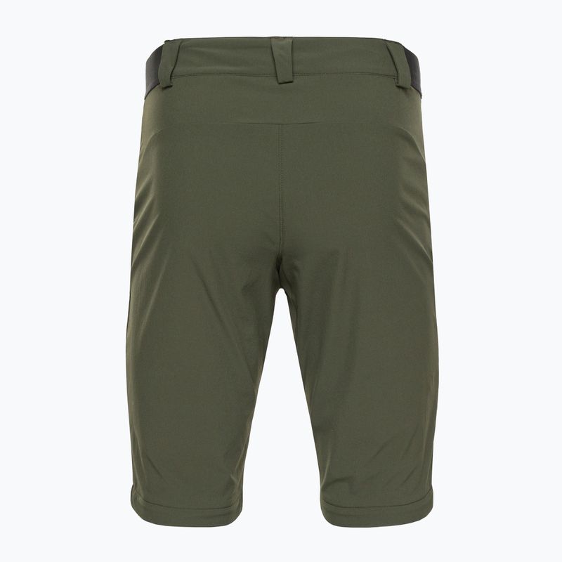 Pantaloni de trekking pentru bărbați Salomon Wayfarer Zip Off verde LC1741100 6