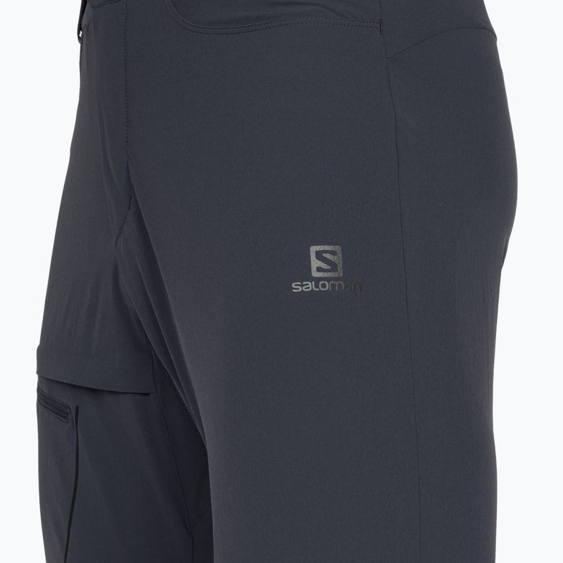 Pantaloni de trekking pentru bărbați Salomon Wayfarer gri LC1713600 3