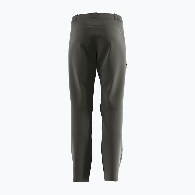 Pantaloni de trekking pentru bărbați Salomon Wayfarer verde LC1739200 2