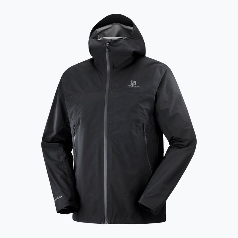 Salomon Outline GTX 2.5L jachetă de ploaie pentru bărbați negru LC1786500
