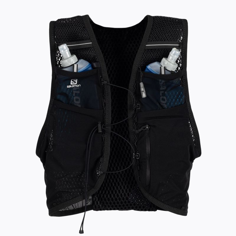 Salomon Active Skin 8 set de gilet de alergare negru LC1757900