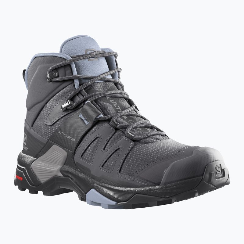 Cizme de trekking pentru femei Salomon X Ultra 4 Mid GTX magnet/negru/zen 11