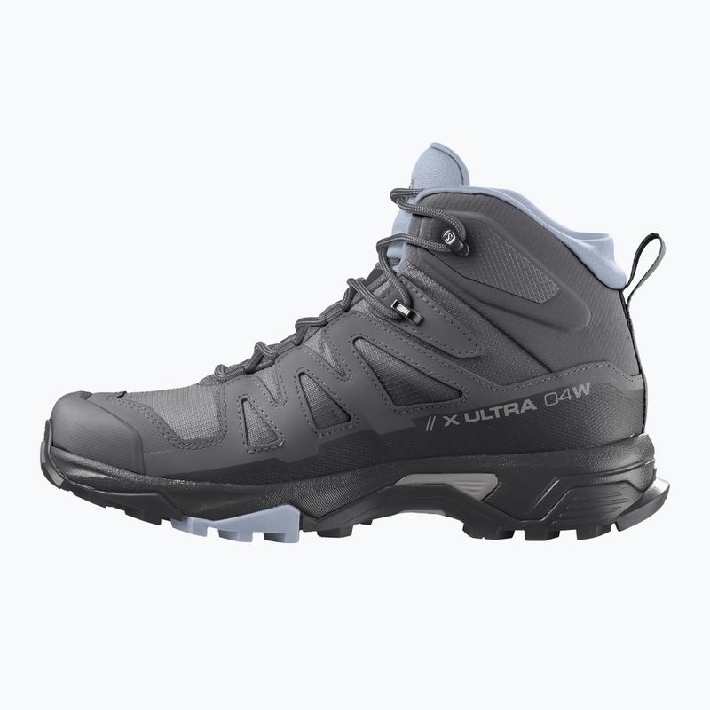 Cizme de trekking pentru femei Salomon X Ultra 4 Mid GTX magnet/negru/zen 13