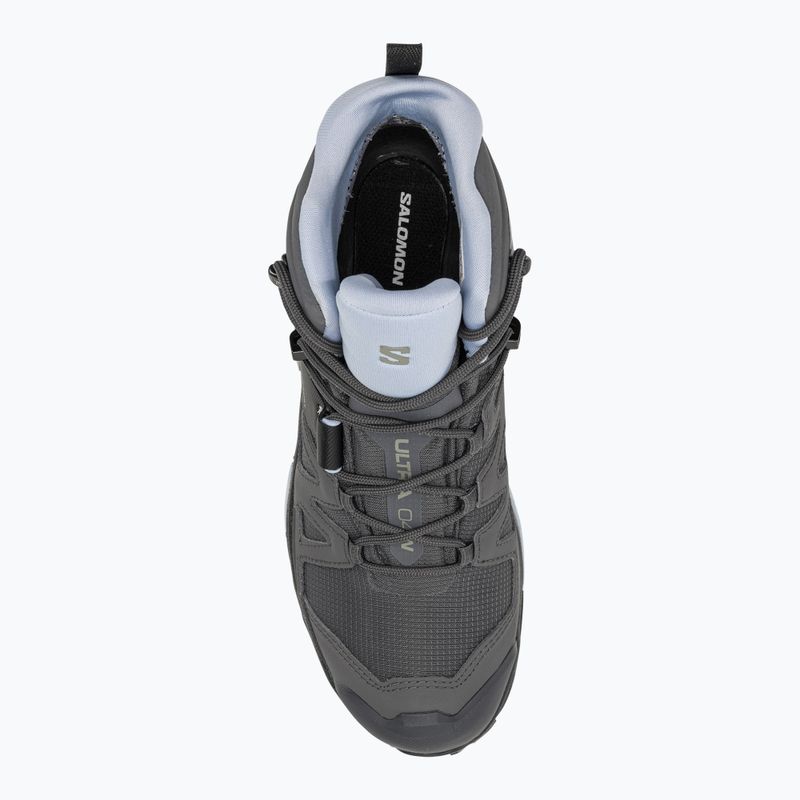 Cizme de trekking pentru femei Salomon X Ultra 4 Mid GTX magnet/negru/zen 6
