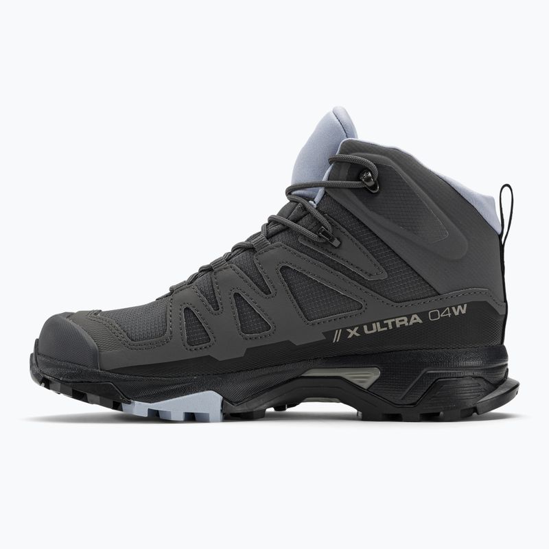 Cizme de trekking pentru femei Salomon X Ultra 4 Mid GTX magnet/negru/zen 10
