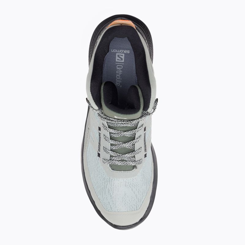 Pantofi de trekking pentru bărbați Salomon Outpulse Mid Gore-Tex verde-negru L41588900 6