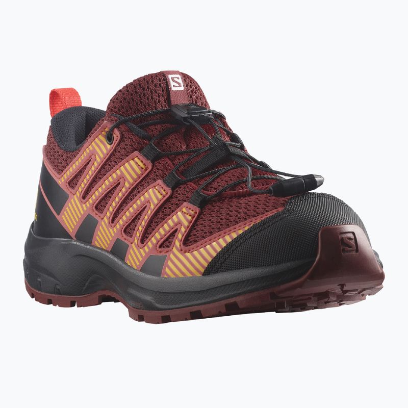 Pantofi de trekking pentru copii Salomon XA Pro V8 maro L41613800 10