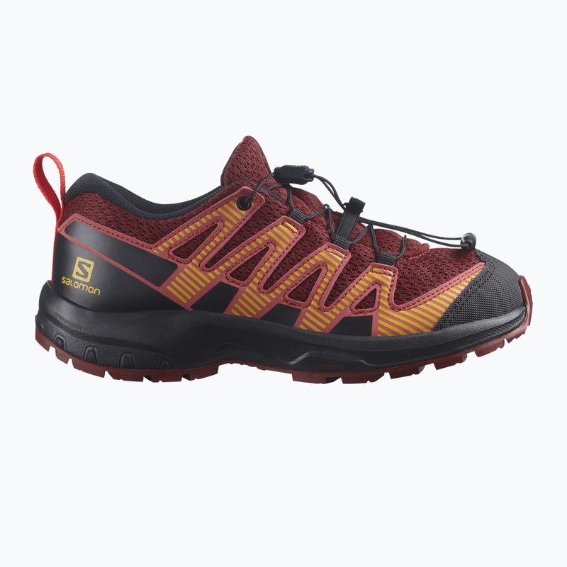 Pantofi de trekking pentru copii Salomon XA Pro V8 maro L41613800 11