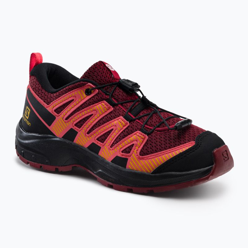 Pantofi de trekking pentru copii Salomon XA Pro V8 maro L41613800