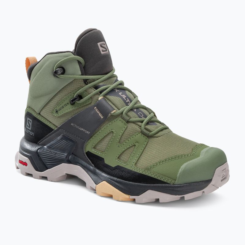 Încălțăminte de trekking pentru femei Salomon X Ultra 4 MID GTX verde L41625100