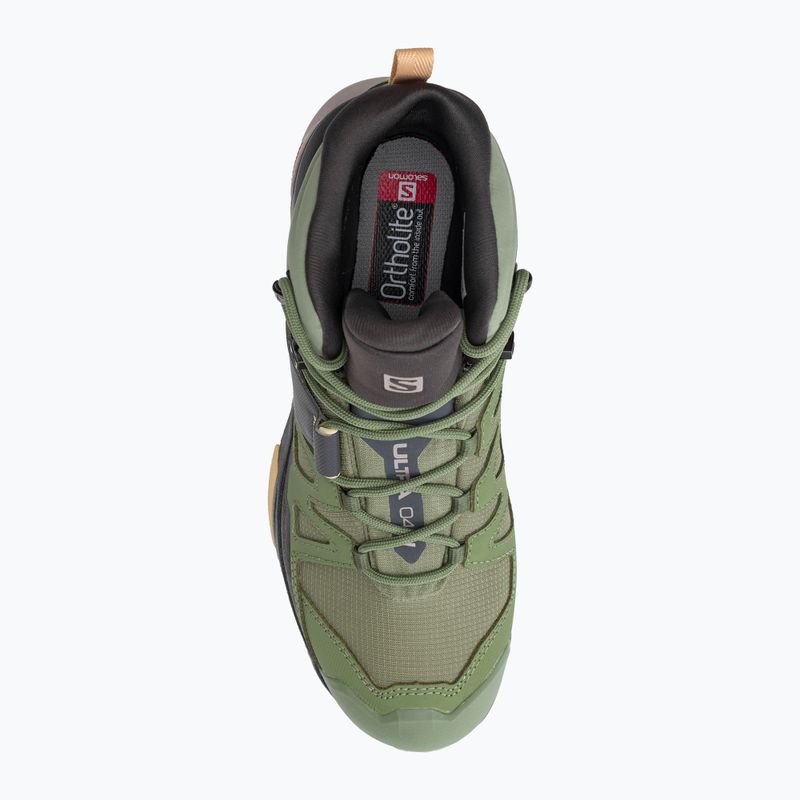 Încălțăminte de trekking pentru femei Salomon X Ultra 4 MID GTX verde L41625100 6