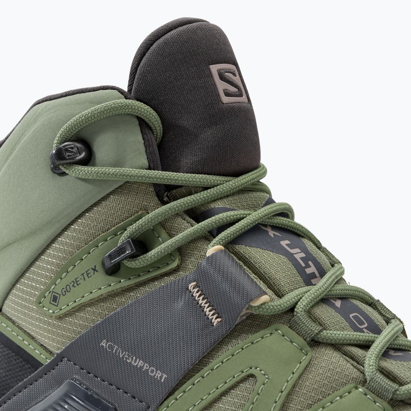 Încălțăminte de trekking pentru femei Salomon X Ultra 4 MID GTX verde L41625100 9
