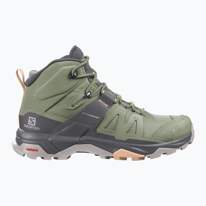 Încălțăminte de trekking pentru femei Salomon X Ultra 4 MID GTX verde L41625100 12