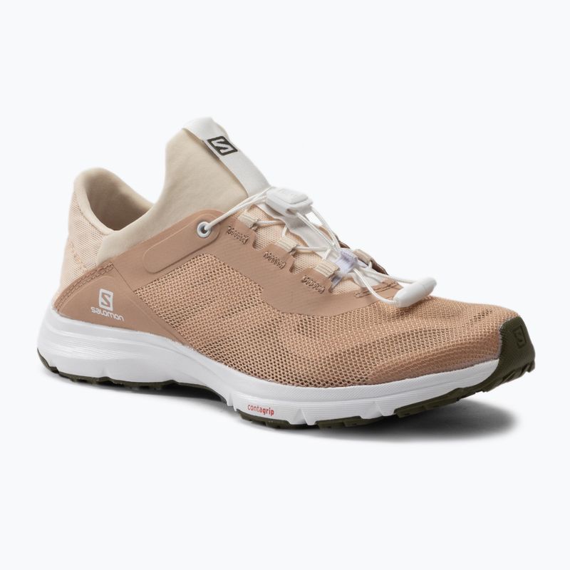 Ghete de trekking pentru femei Salomon Amphib Bold 2 bej L41610800