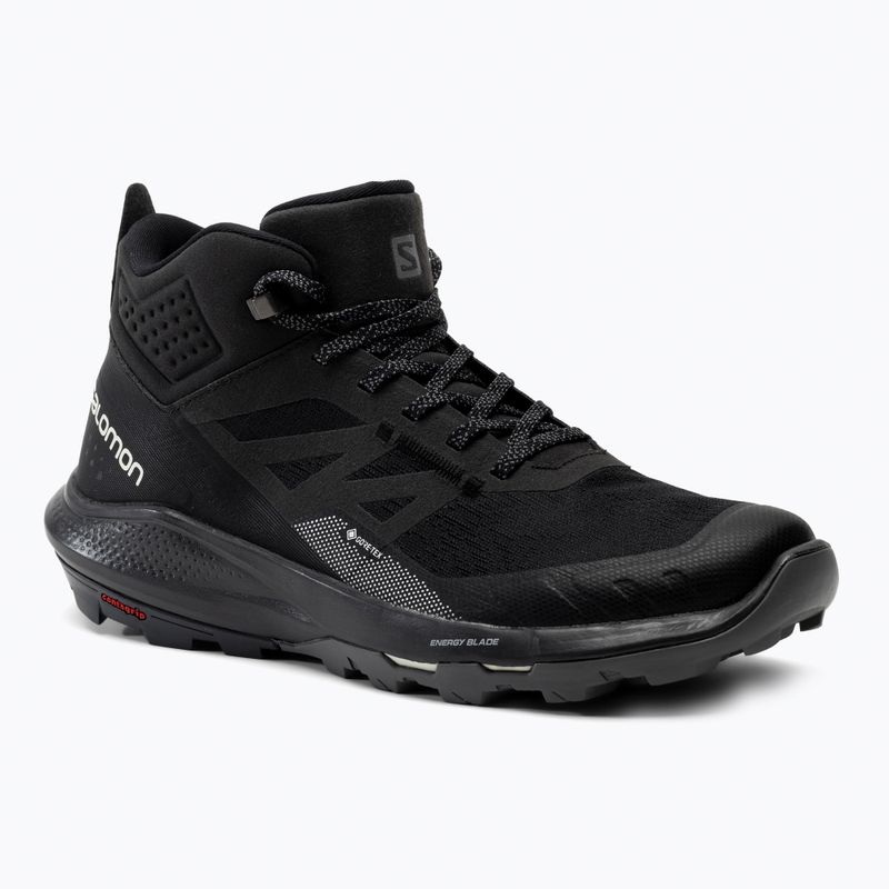 Încălțăminte de trekking pentru bărbați Salomon Outpulse MID GTX neagră L41588800