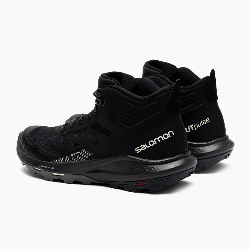 Încălțăminte de trekking pentru bărbați Salomon Outpulse MID GTX neagră L41588800 3