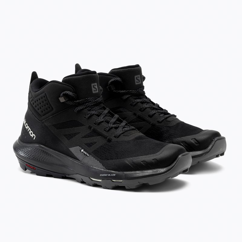 Încălțăminte de trekking pentru bărbați Salomon Outpulse MID GTX neagră L41588800 5