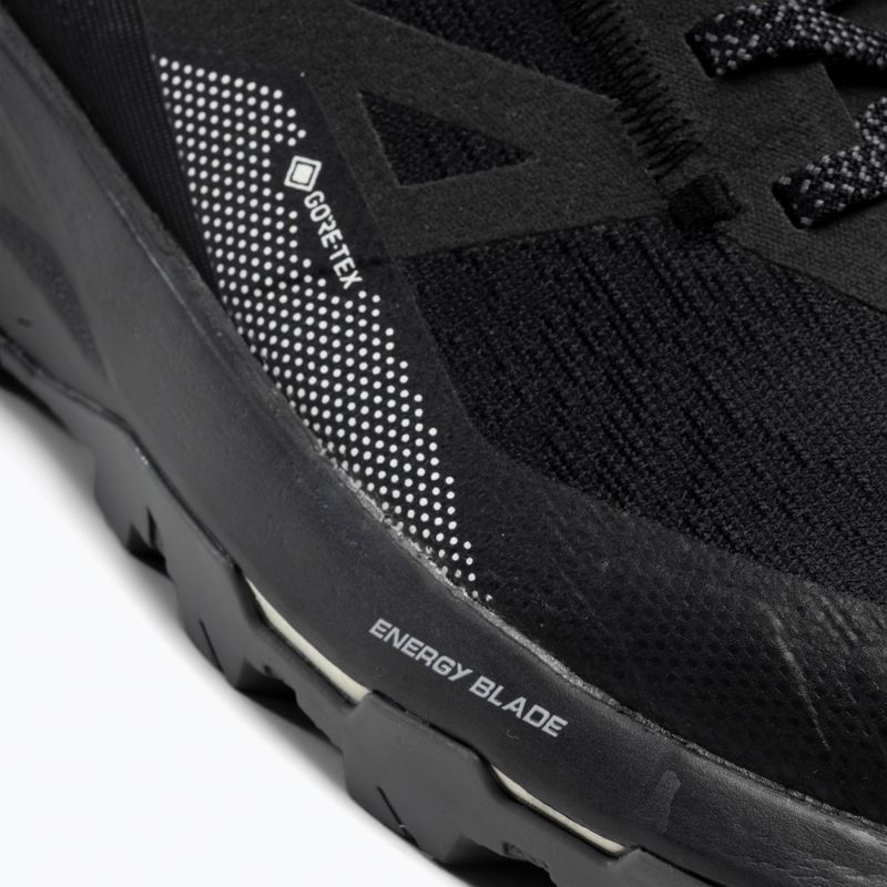 Încălțăminte de trekking pentru bărbați Salomon Outpulse MID GTX neagră L41588800 7