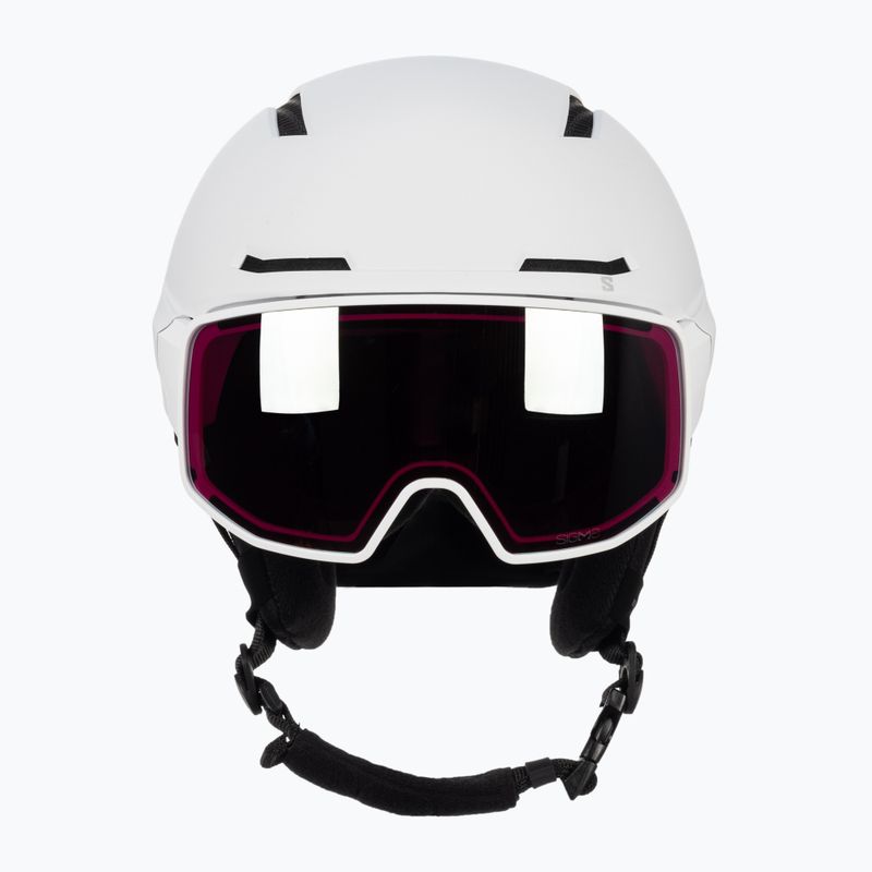 Cască de schi Salomon Driver Pro Sigma S3 alb L47011800 2