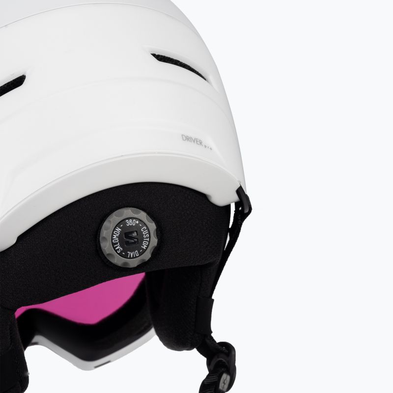 Cască de schi Salomon Driver Pro Sigma S3 alb L47011800 8