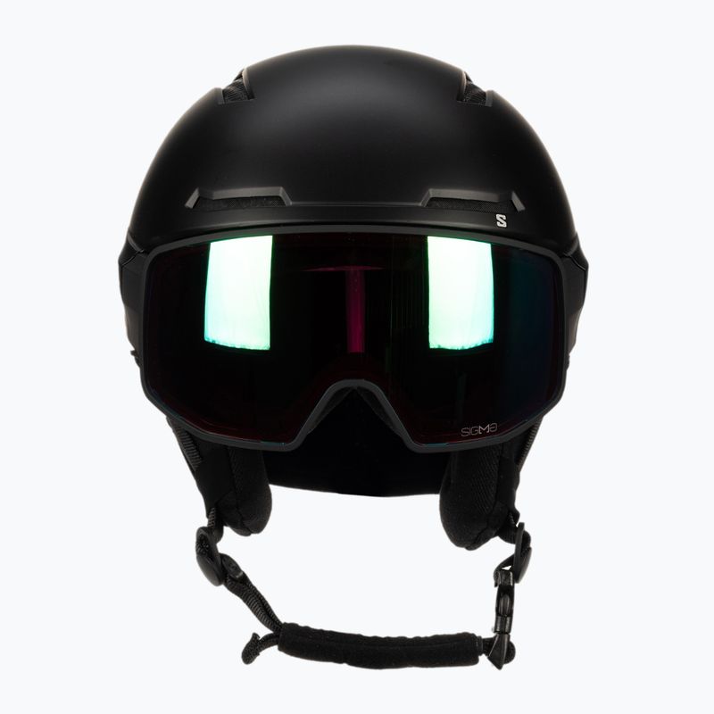 Cască de schi Salomon Driver Pro Sigma S2 negru L47011700 2