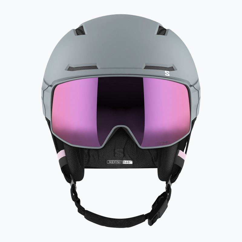 Cască de schi Salomon Driver Prime Sigma Plus+el S1/S2 gri L47011200 11